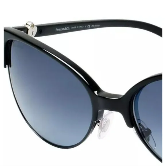 Tiffany & Company Polorized Sunglasses TF4080 Cat Eye heart locket MA #481 - Picture 3 of 15